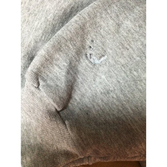 Vtg 90s Disney Mickey Mouse Sweatshirt Graphic Print Crew Neck Long Sleeve Gray - Picture 6 of 6